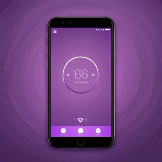 purple lockscreen
