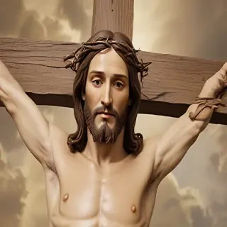 pictures of jesus on a cross