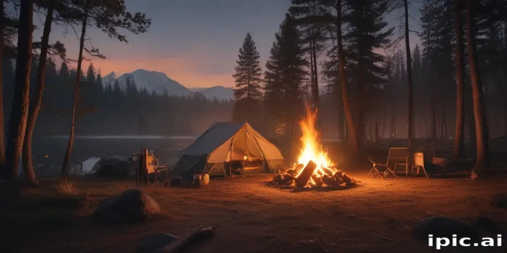 camping background