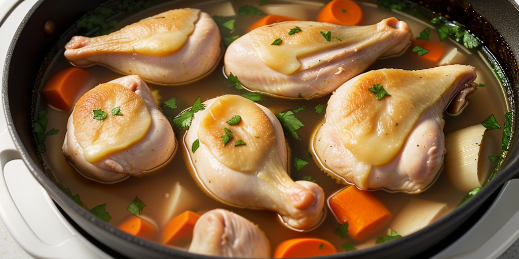 how long to boil chicken thighs for soup