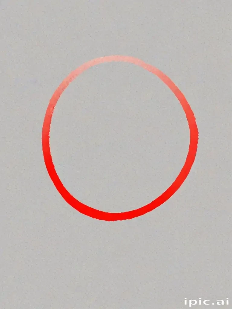 red circle
