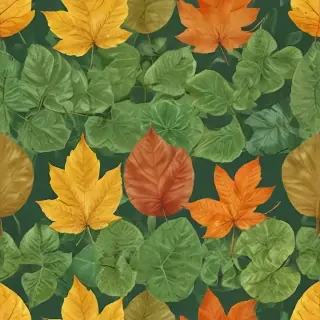 leaves no background