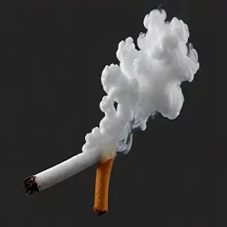 smoking transparent background
