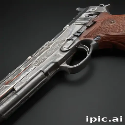 gun no background