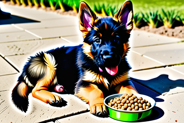 good puppy food for german shepherd