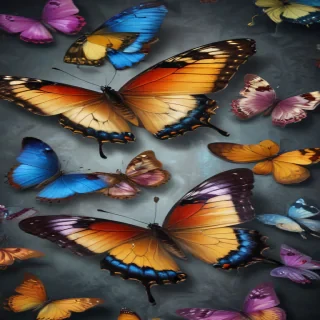 butterflies png