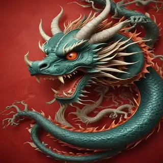chinese dragon background