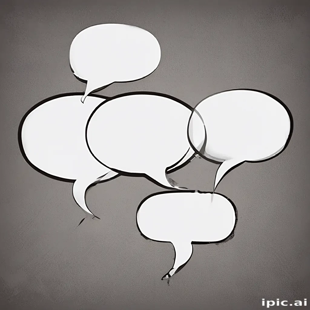 speech bubble clip art
