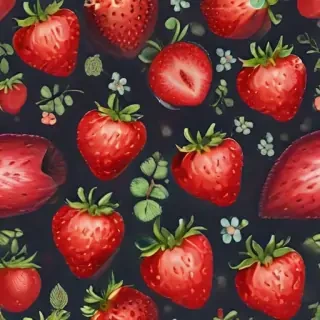 strawberry wallpaper laptop
