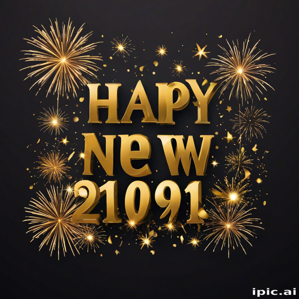happy new year png