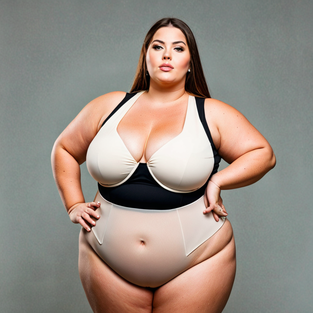 amazingly beautiful very very fat secretary,