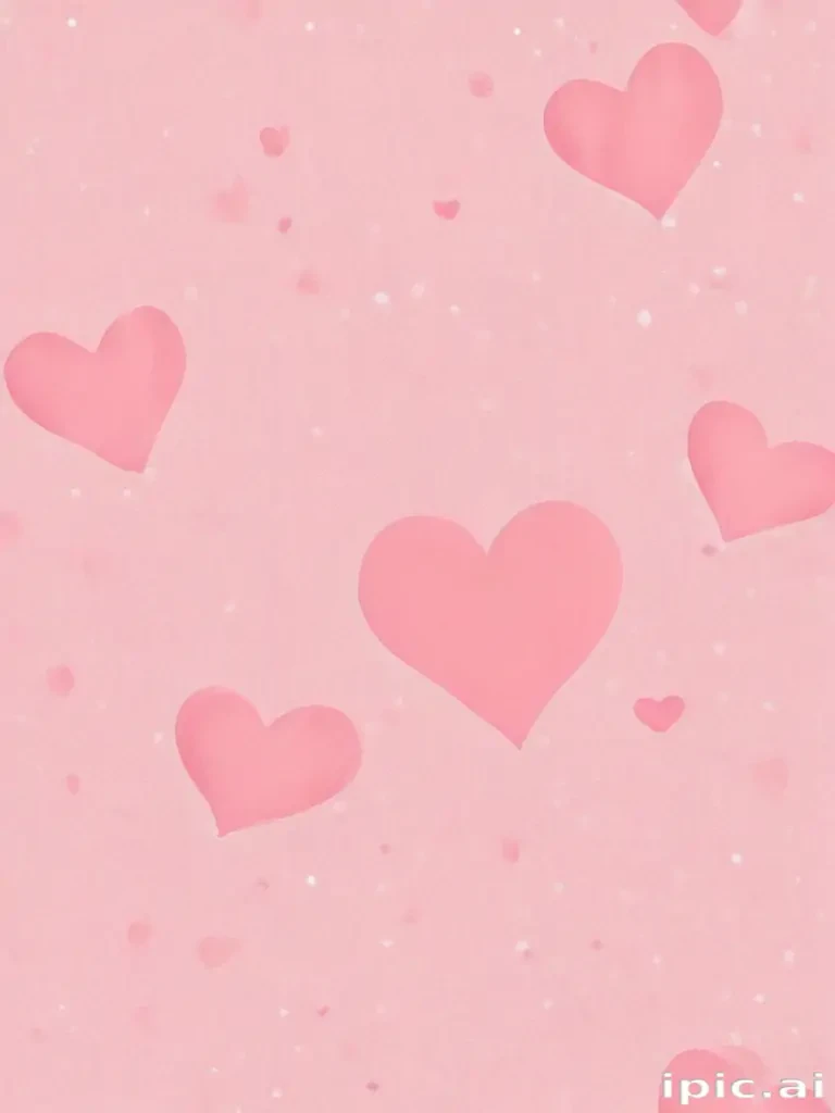 aesthetic pink valentines wallpaper