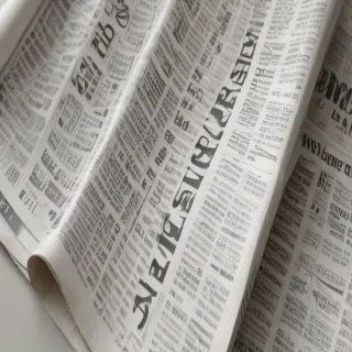 newspaper transparent
