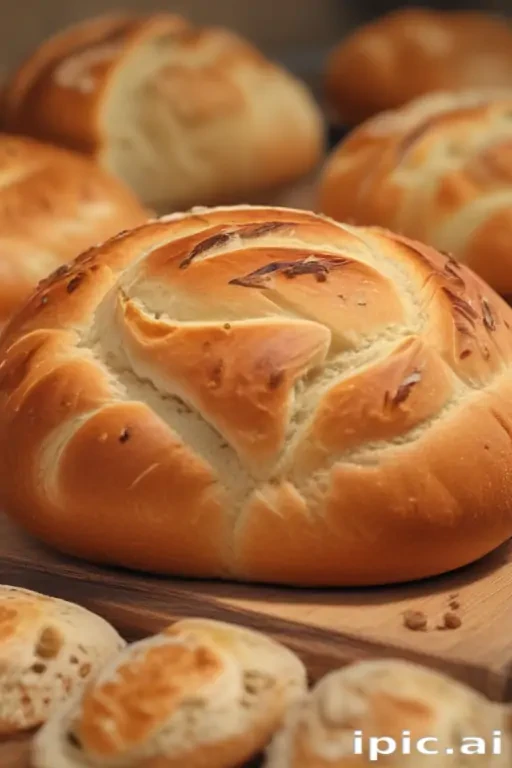 bread in cartoon