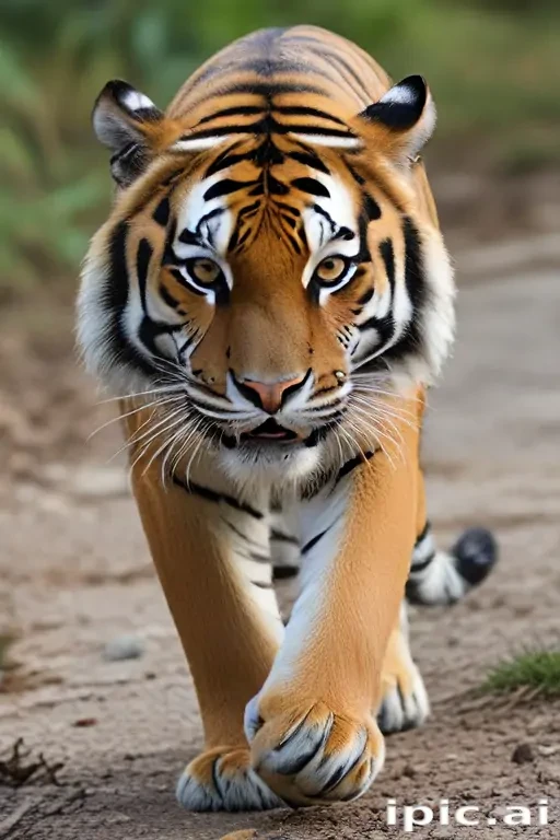 transparent tiger