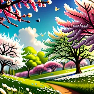spring wallpaper 4k