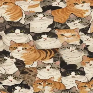 wallpaper with cats