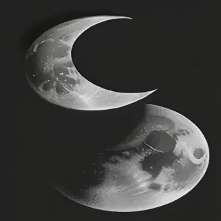 moon crescent png
