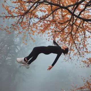 aesthetic falling