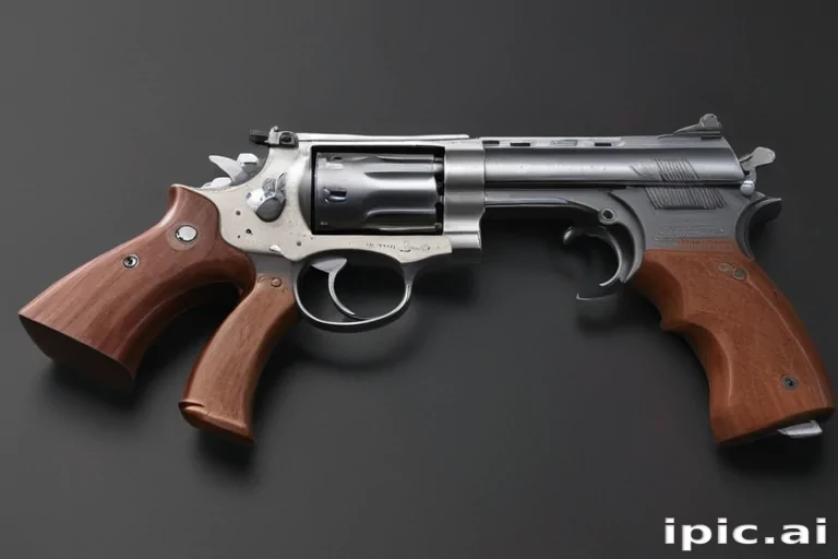 gun no background