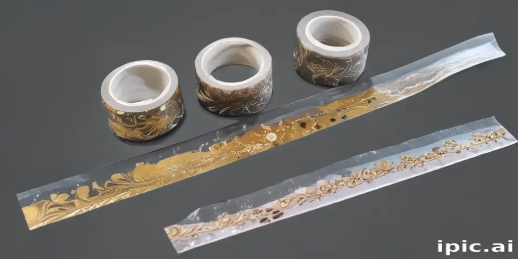 transparent washi tape png