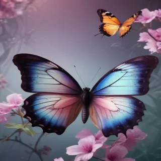 aesthetic wallpaper butterfly