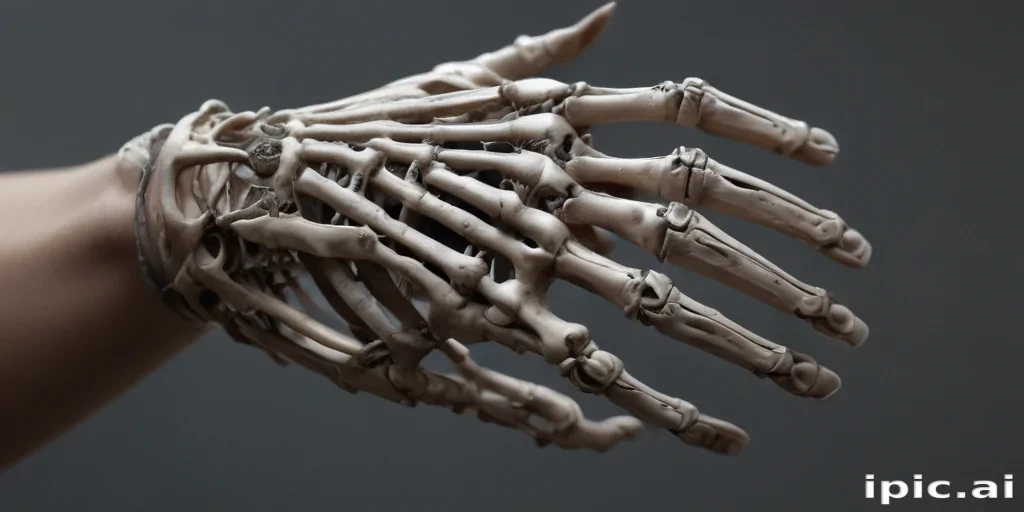 skeleton hand png