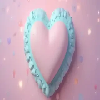 pastel heart background