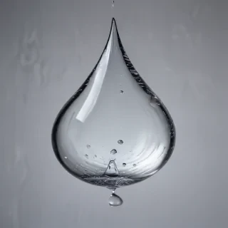 water drop transparent