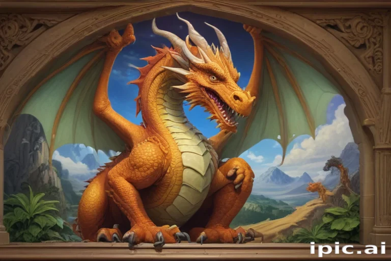 cartoon dragons