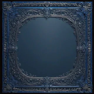 blue border png