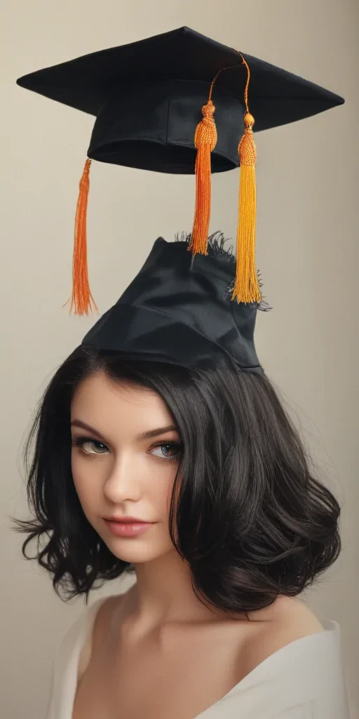 grad hat png