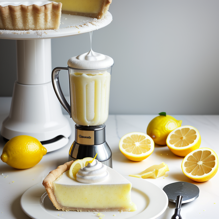 lemon pie in a blender