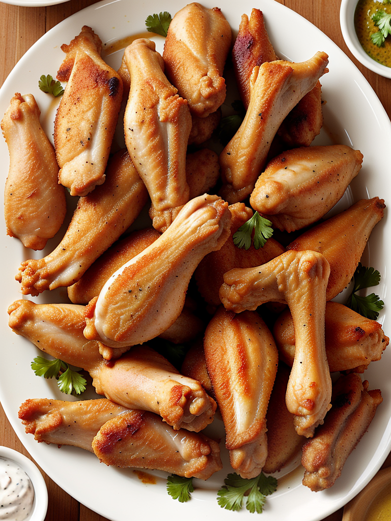 dry rub chicken wings recipe