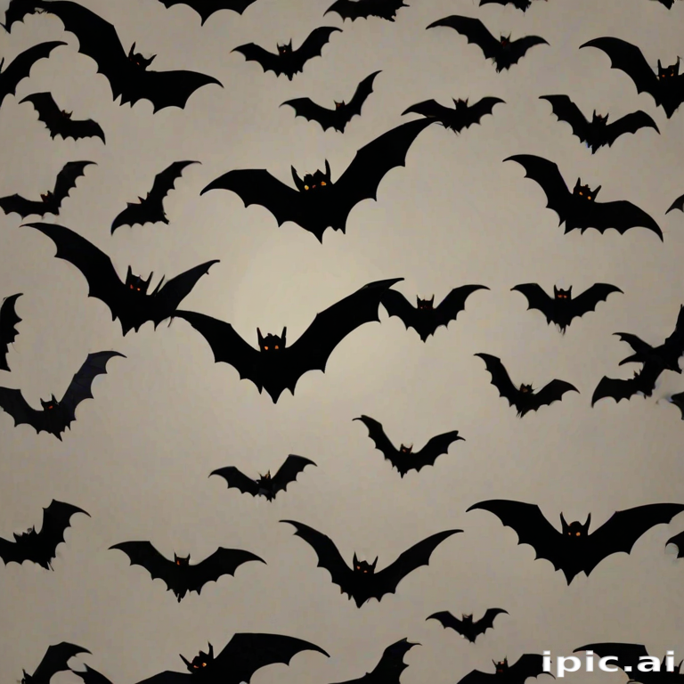 pictures of halloween bats