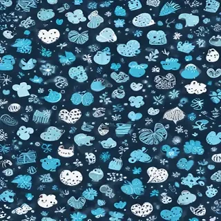 cute backgrounds blue