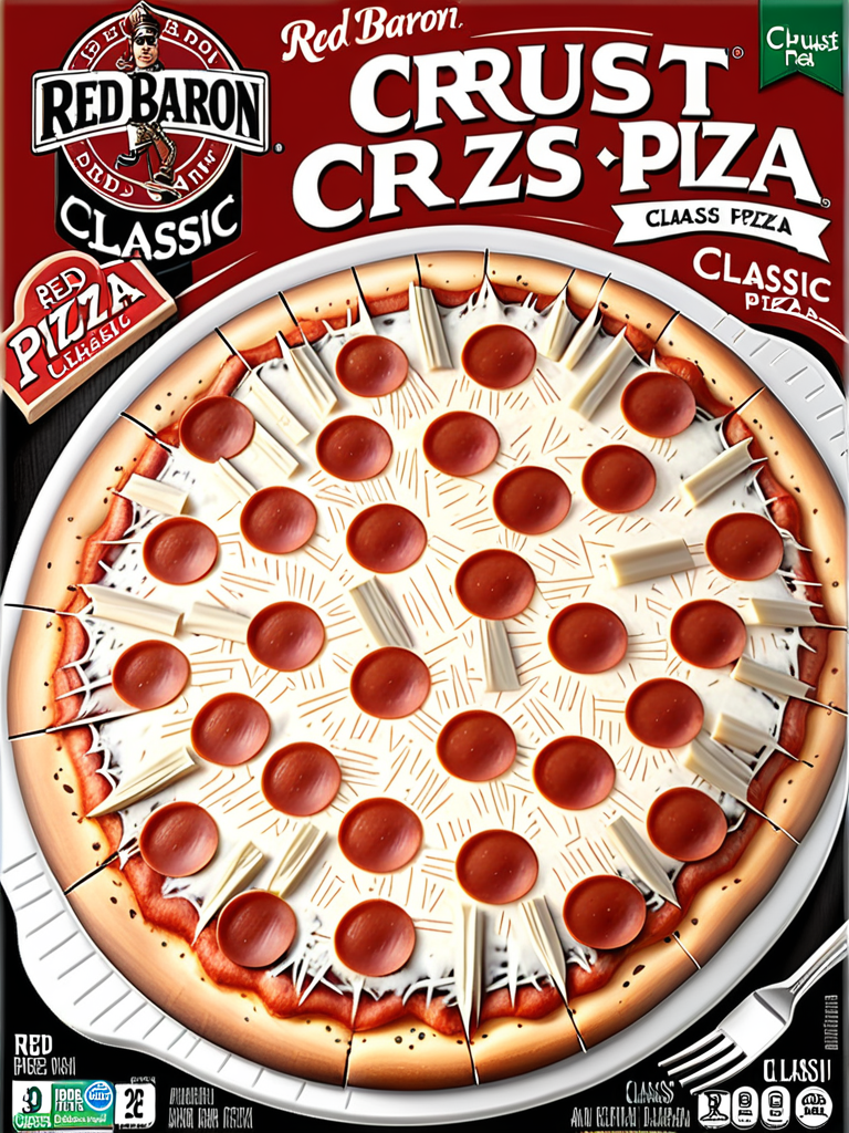red baron classic crust pizza