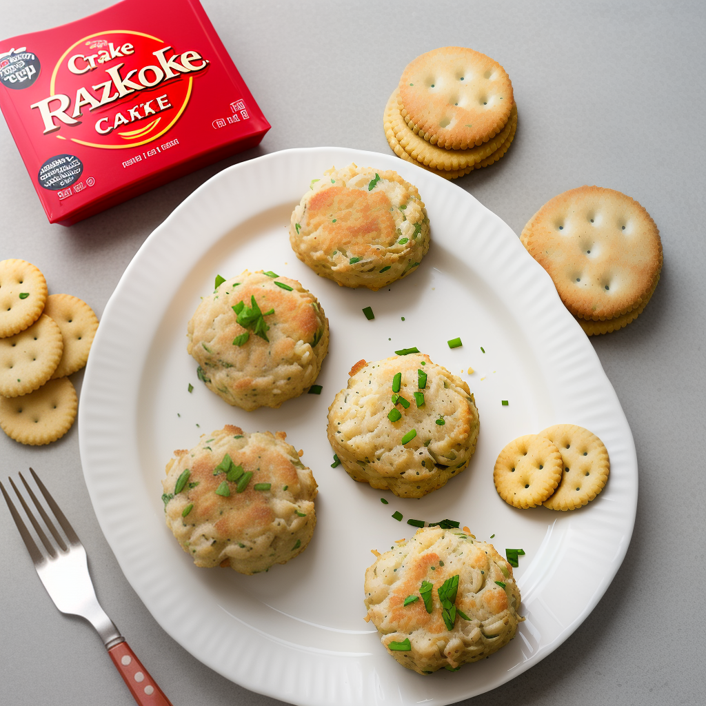crab cakes with ritz crackers