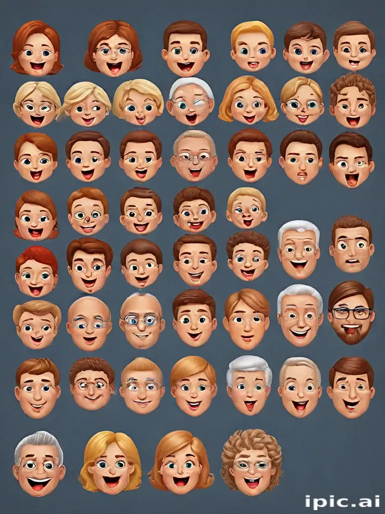 family emojis