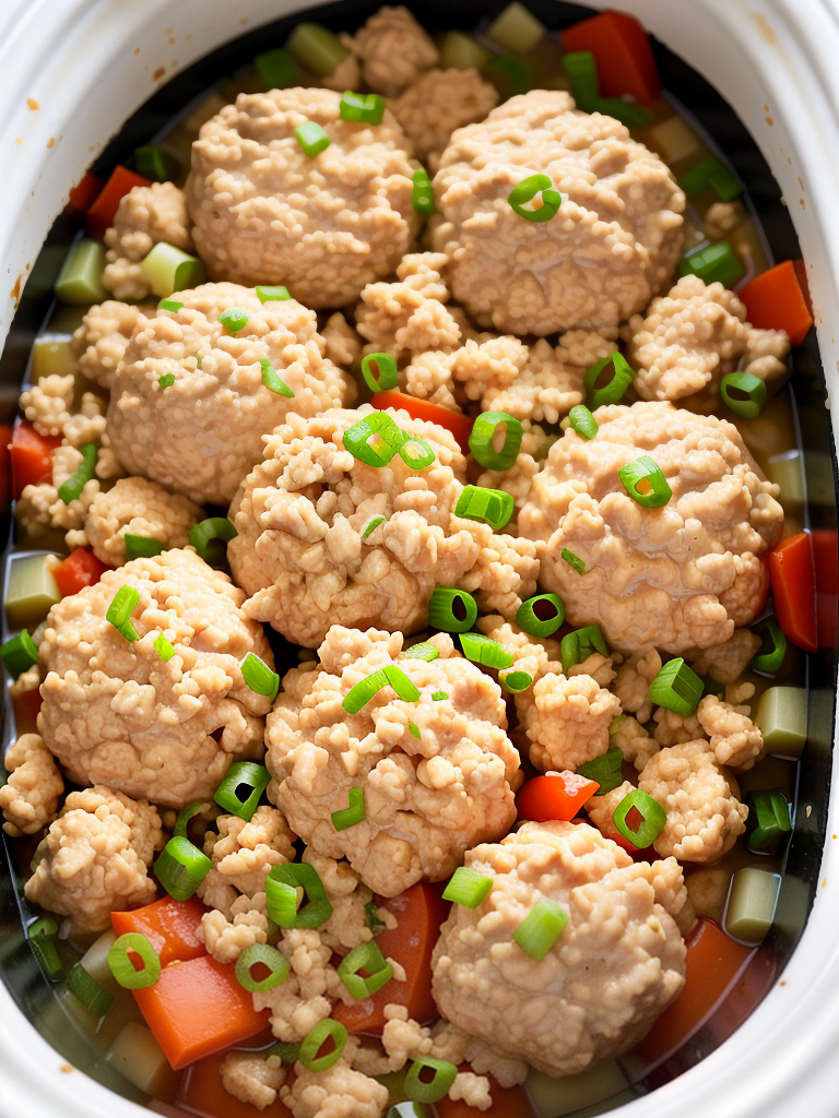 ground chicken crock pot recipes