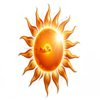 sun transparent background