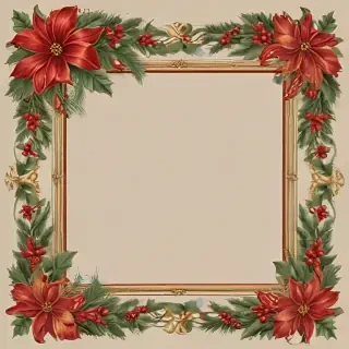 frame clipart christmas