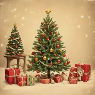 merry christmas images vintage