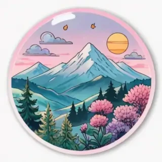 transparent aesthetic sticker