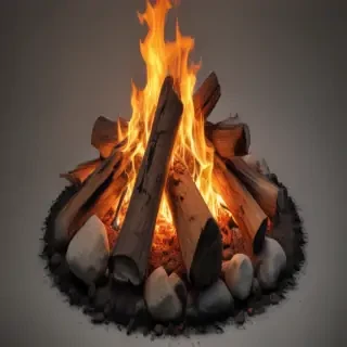 camp fire png