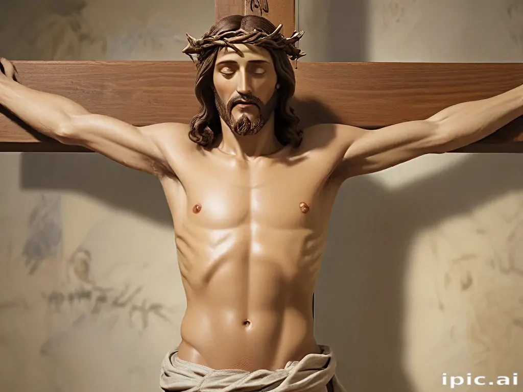 a picture of jesus on the cross