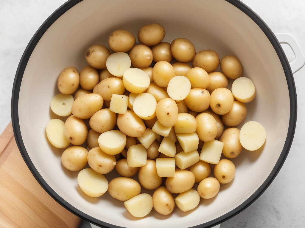 how long to air fry diced potatoes