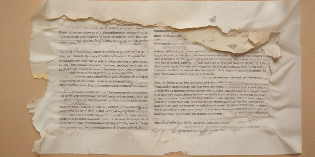 ripped paper transparent