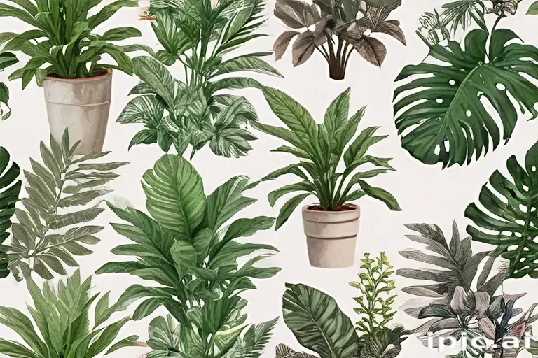 aesthetic plants png
