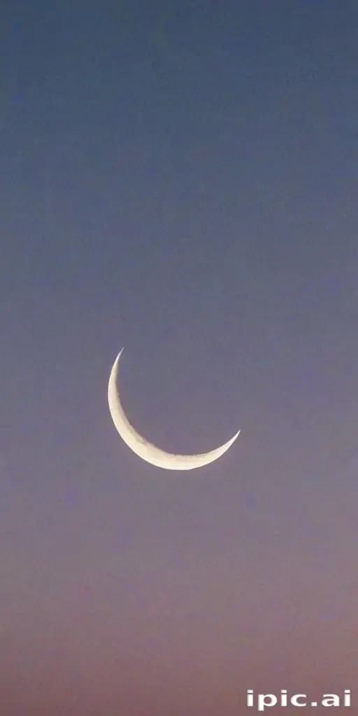aesthetic crescent moon